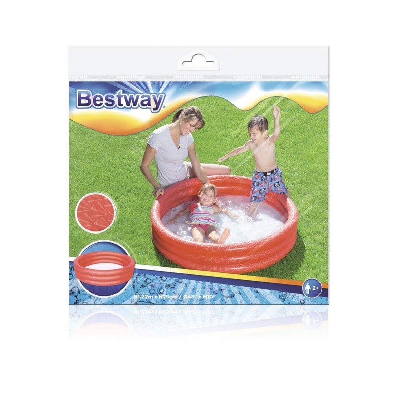 Bestway Paddling Pool Classic 122 x 25 cm Assorted Colours
