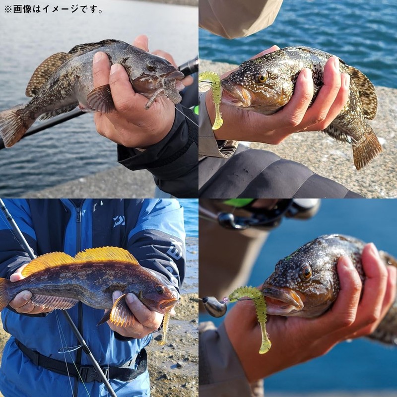 Daiwa Lure HRF Shad 2.6 Lock Chart