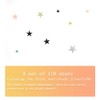 110Pcs Stars Wall Decal Vinyl Sticker, Removable Children Kids Art