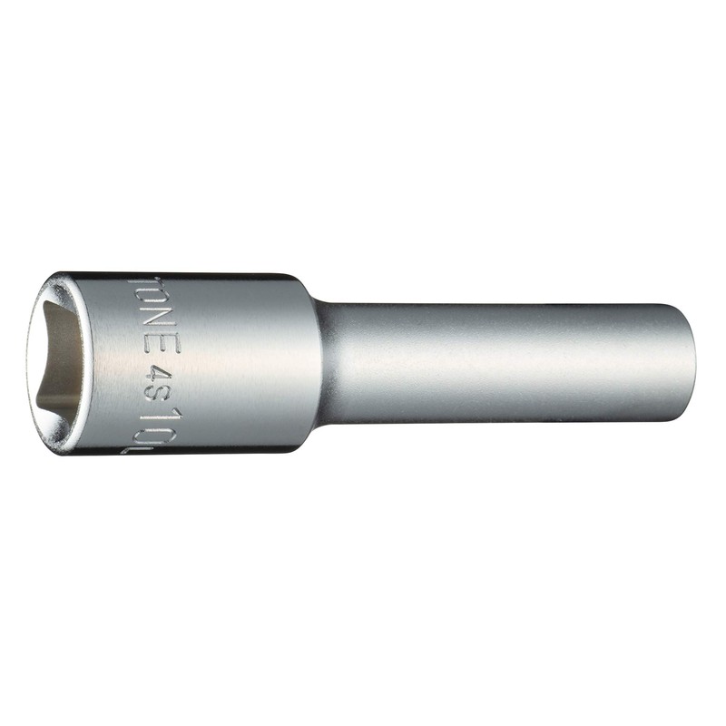 TONE Deep Socket (6 Angle) 4S-10L Insertion Angle 0.5 inch