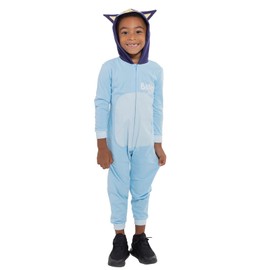 Bluey Zip Up Cosplay Coverall Infant to Big Kid Sizes (12 Months - 10-12), Bluey, 10-12