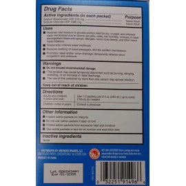 FAMILY Wellness™SINUS WASH SYSTEM Comfort Flow Bottle + 25 Saline Packets