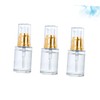 OHPHCALL 3pcs Portable Essential Oil Bottle Empty Pump Cosmetic Bottles