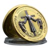 Christian Cross Coin Clothed in Christ Holiday Challenge Coin Gift