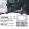 400Pcs Riveting Screw Kit Pull Electric Welding Stainless Steel Fastener