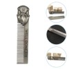 FOMIYES Stainless Steel Fine Tooth Hair Comb for Men Dandruff