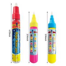 ailixinda 12 PCS Water Pens,Water Doodle Pens Replacement Water Pen,Water Drawing Pens for Water Painting Book Doodle Mat