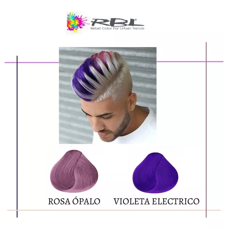 RBL 12 Tintes Fantasías Semipermanentes Para Cabello 90g