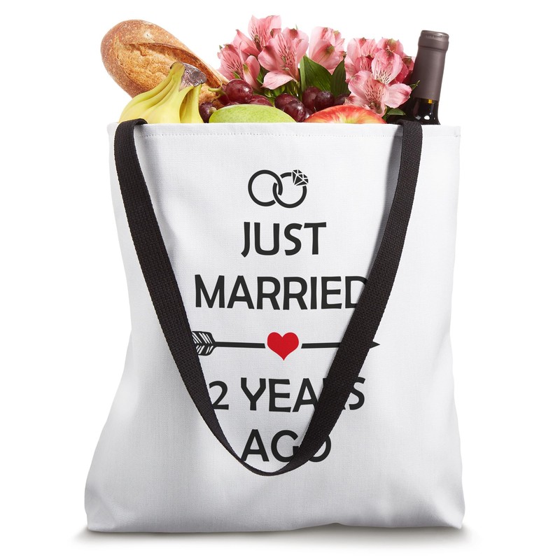 2 years Wedding Anniversary Tote Bag