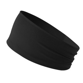 Hair Band Width 3.5 inches (9 cm), Various Colors, Wide, Smooth, Painless, All Seats, Unisex, 12 Colors, Black