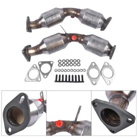 Woosphy Front Left & Right Catalytic Converter Replacement for Nissan 350Z Base Coupe 2-Door Infiniti FX35 / G35 / M35 2003-2008 16197 16198 43214 43215