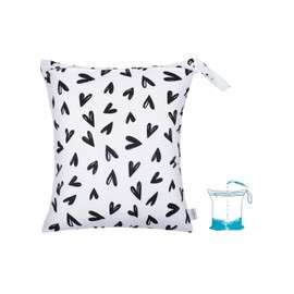 babygoal Waterproof Wet Dry Bag for Swimsuits,Travel, Food Storage, Stroller, Daycare, Baby Diapers, Yoga, Beach, Pool, Wet Clothes LAU-NKD59-B