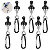 Fonyet Magnetic Hooks Extra Strong 6 Pieces Magnet with Carabiner