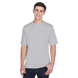 TEAM 365 Men's Zone Performance T-Shirt Silver Medium