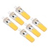 6 Pieces G4 LED Bulbs 9W Dimmable COB Lamp 500LM