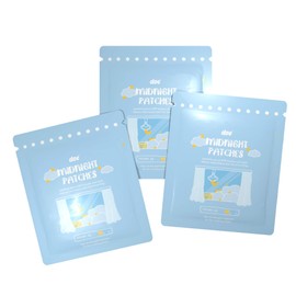 Doe Midnight Patch - Pimple Patches with Hydrocolloid, Tea Tree Oil and Salicylic Acid. Zit Spot Treatment Stickers for Face to Help Heal Zit, Reduce Hyperpigmentation and Blemish-Free Skin (3 Pack)