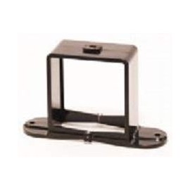 Polypipe Terrain Rainwater 2212.23 Corniche Adjustable Downpipe Clip / Bracket for 62mm square downpipe (GREY) ONLY SUITABLE FOR TERRAIN - OTHER SYSTEMS ARE DIFFERENT SIZES