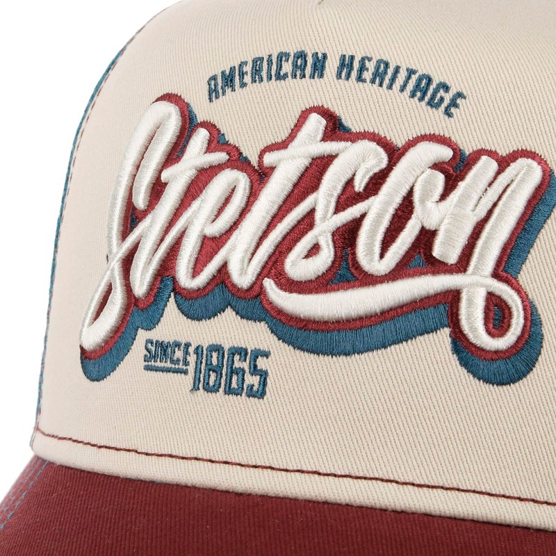 Stetson Madison Trucker Cap Baseball Cap Snapback Men's Summer Winter,