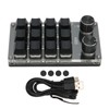 Mini Keypad 1 Handed Mechanical Keyboard Wired USB Programmable Macro