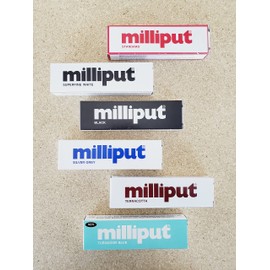 Milliput Epoxy Putty - 6 Color Variety Pack