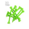 Pride Performance 2-3/4" Matte Finish Golf Tees, Green 30 count
