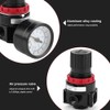 Haofy Air Pressure Regulator, G1/4 Pneumatic Regulator Adjustable Air Pressure