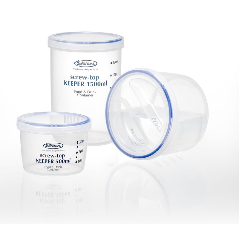 岩崎工業 抗菌 スクリュートップキーパー1500ml 深型 B-2276KN