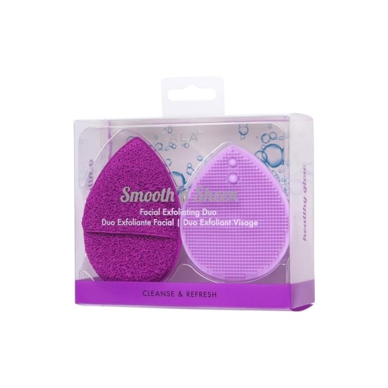 Cala Duo exfoliante facial púrpura