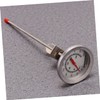 STOBAZA 1pc Stainless Steel Barbecue Thermometer Dial Baking Thermometer for