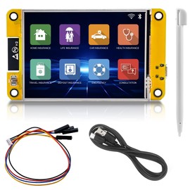 Vegena ESP32 Display, 2.8 Inch Development Board, TFT Touchscreen Monitor Compatible 240 x 320 WiFi + Bluetooth Module Development Board TFT Module with Arduino/LVGL