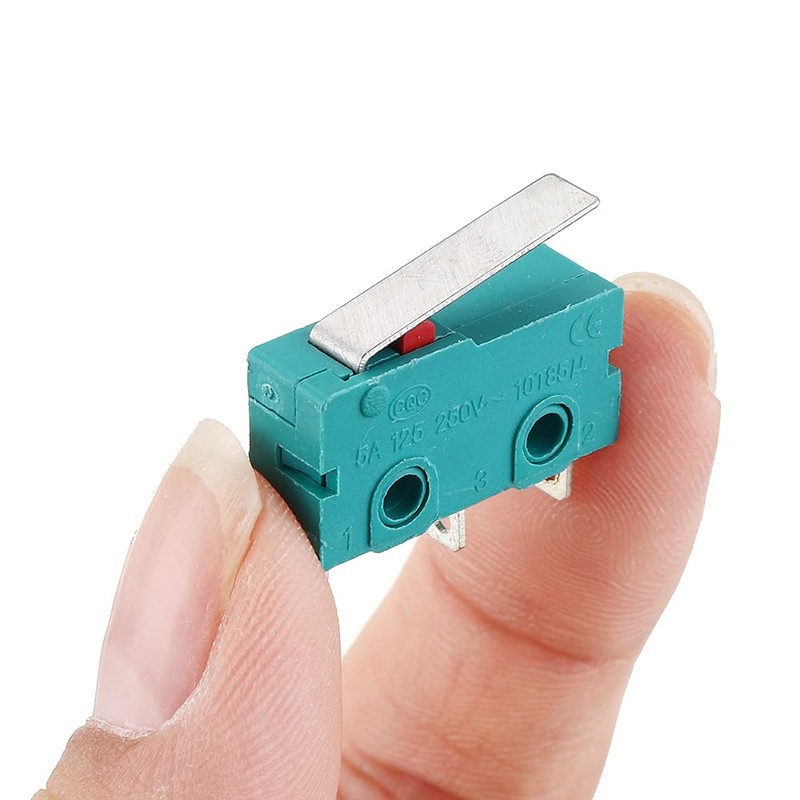 DollaTek 10Pcs KW4-3Z-3 Straight Shank 3D Pritner 3pin Micro Endstop