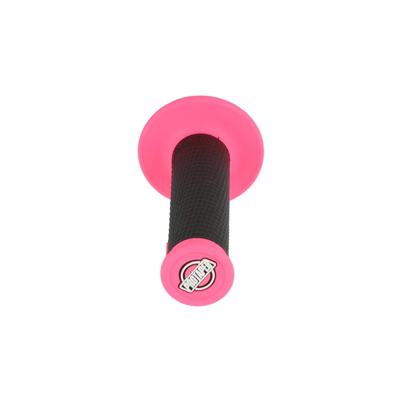 ProTaper Clamp-On Grip System "Half Waffle" Neon Pink for Quick