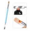 Cosmetitodo Pincel Aplicador Para Polygel O Acrigel Con Espatula