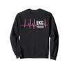 EKG Tech Electrocardiogram ECG Technician Monitor Tech Sweatshirt