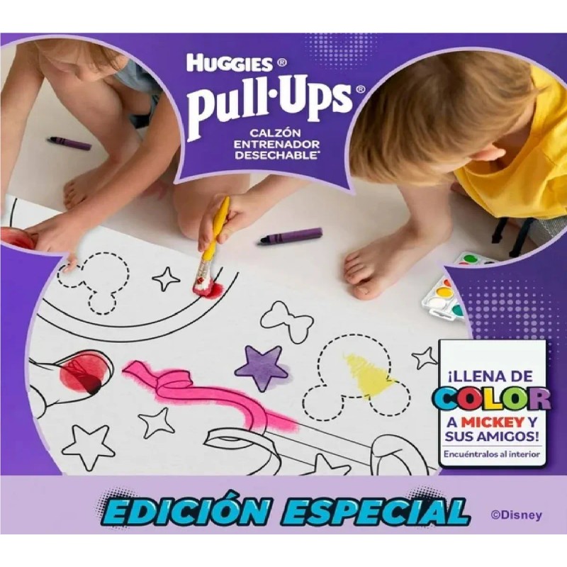 Calzón Entrenador Huggies Pull Ups Extra Grande 60pzs