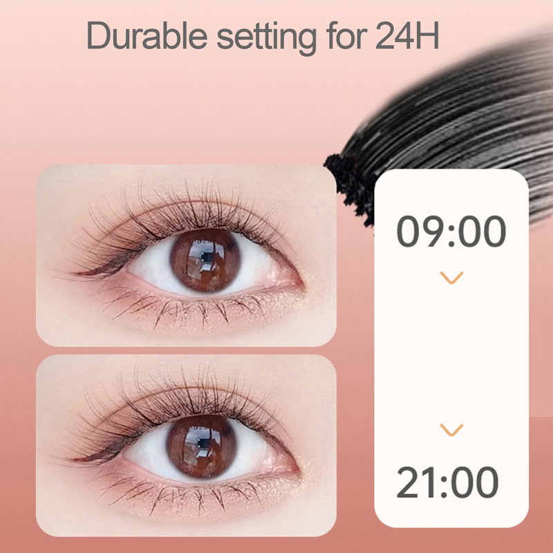 Heated Eyelash Curler USB Rechargeable Electric Lash Curling Tool for