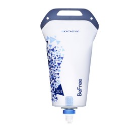 Katadyn BeFree 3.0L Water Filter, Fast Flow, 0.1 Micron EZ Clean Membrane for Personal or Small Group Camping, Backpacking or Emergency Preparedness (8019640)