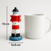 Heiko Blume Lighthouse Red Sand Decorative Figure - Polyresin, 10