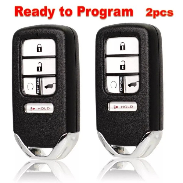 carautostore-1 2 Remote Car Key Fob For Honda Civic CR-V