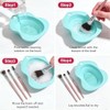 Makeup Brush Cleaning Bowl, Compact Lightweight Accessory for Travel and