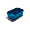 Muitomas, Lunchbox 1100 ml, Lunchbox mit Besteck und drei Innenfächern,