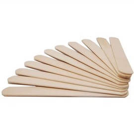 (4X 25 Pack) 100 Tongue Depressor, Sterile, 5.9", Wax Applicator, Jumbo Crafting Popsicle Sticks