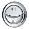 Wirquin 10723580 Double Flush Mechanism with Cable Flush Mw2, Red