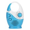AM FM Portable Radio Portable Hook Type Waterproof Broadcast Music