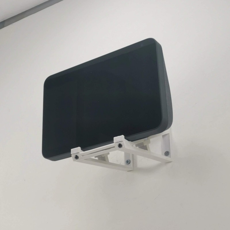 Echo Show 8 Wall Mount (Upright, White)