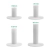 ECADDIE White Rubber Driving Range Golf Tees - Pack of