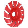 3.5in 12 Tooth Polishing Disc Red Wheel Woodworking Engraving Tool