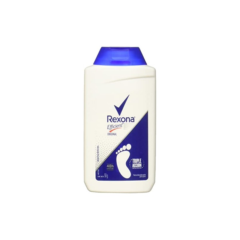 Rexona Efficient Desodorante Original para Pies en Talco Combate el