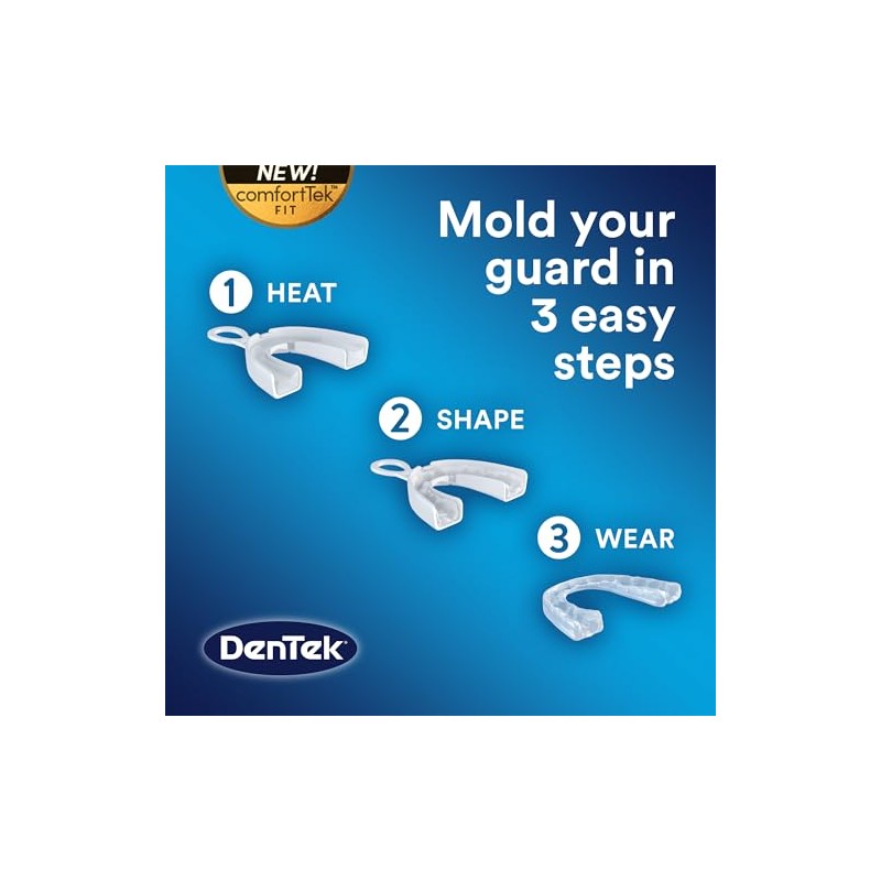 DenTek - Protector dental de máxima protección con ajuste profesional