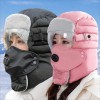 2027 NEW KJ Thick Plush Cycling Winter Hat with Ear